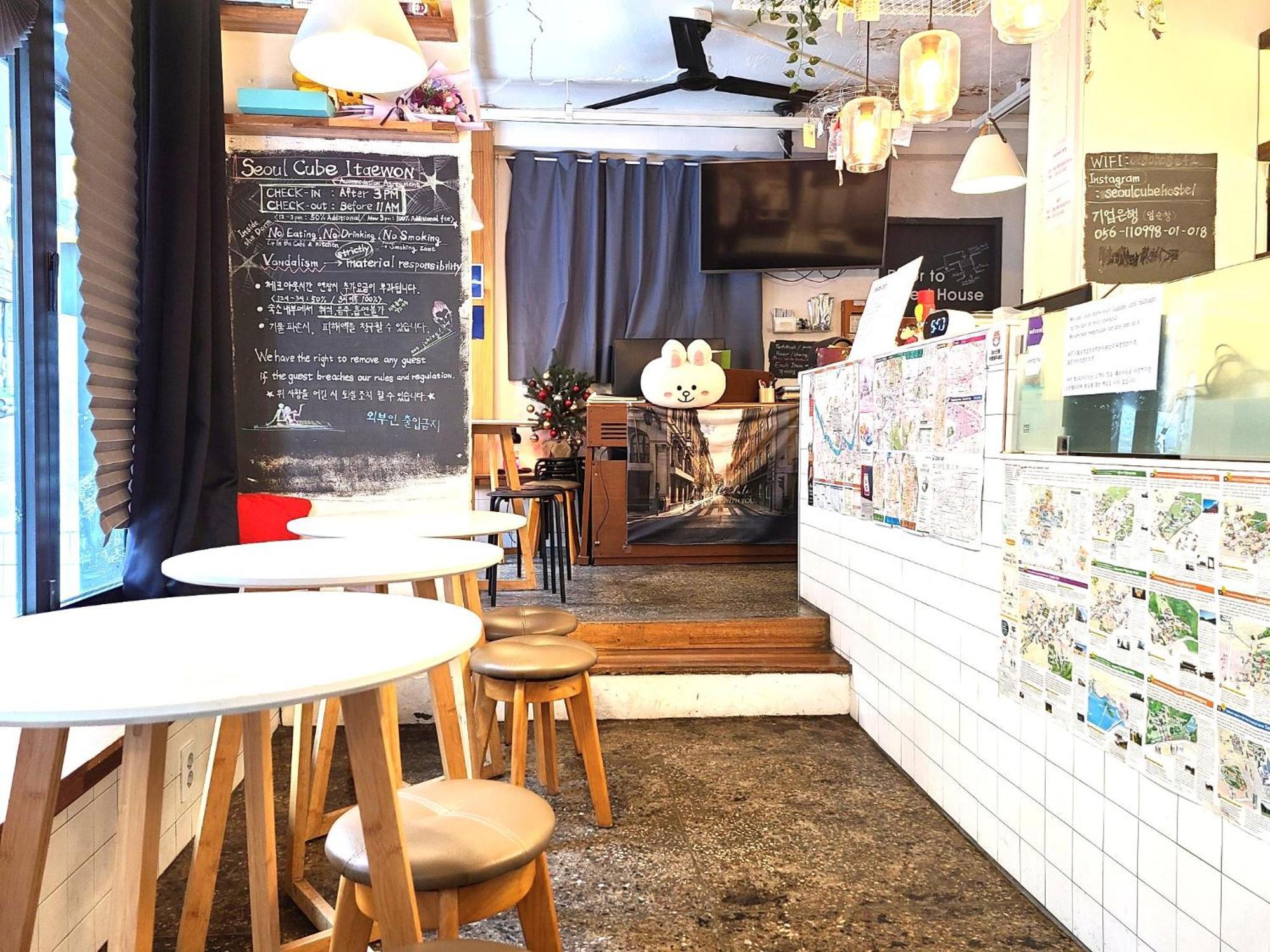 Хостел Seoul Cube Itaewon Экстерьер фото